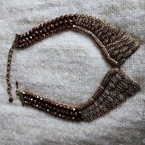Heidi daus art deco retired collar necklace